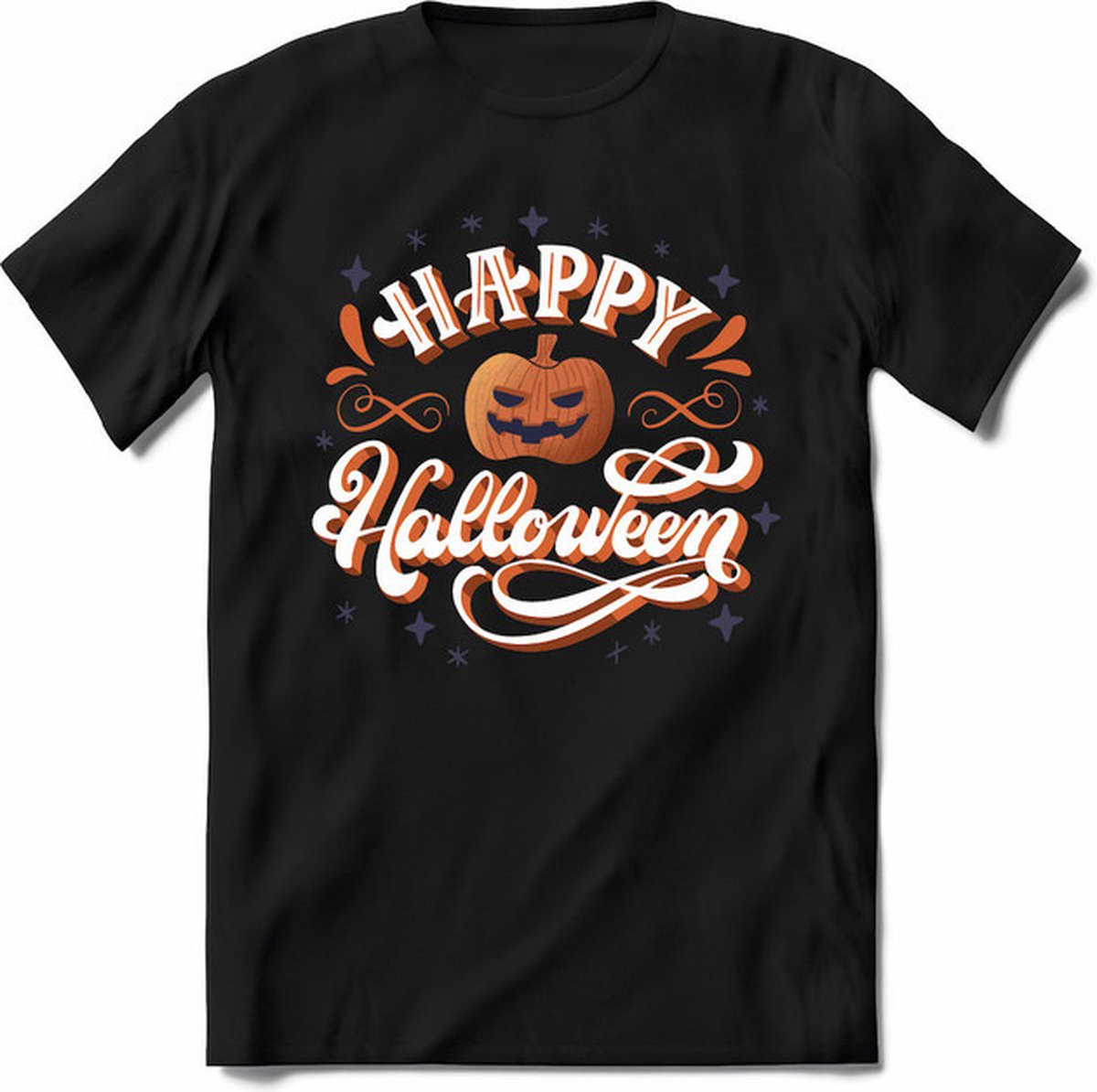 Halloween T-Shirt | Horror  Kleding Heren / Dames | Weerwolf , Monster , Vleermuis en Pompoen  Shirt |